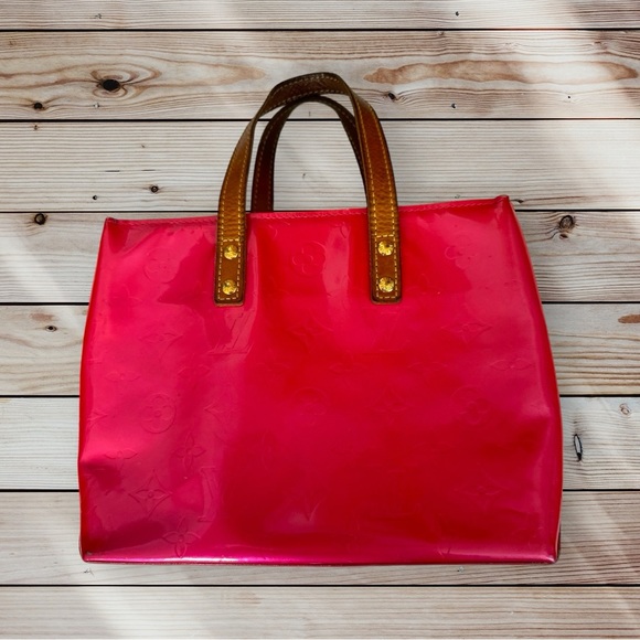 Louis Vuitton VERNIS Rose Pink READE PM Tote Pre-Loved - Picture 2 of 16